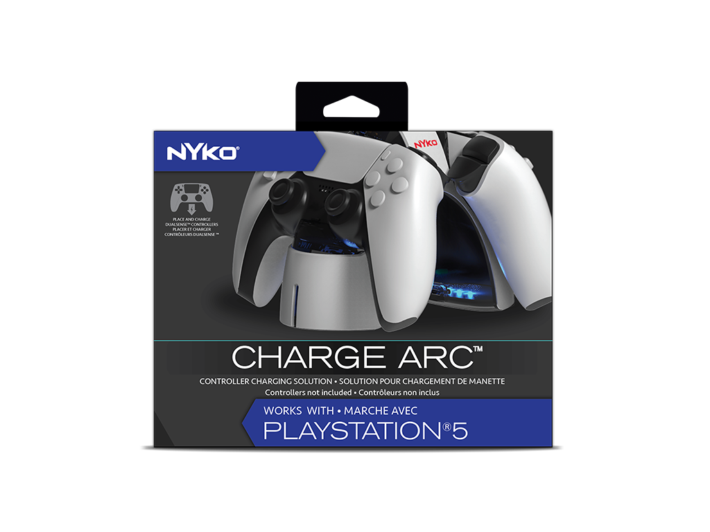 Nyko Charge Arc™ for PlayStation®5 - PS5™ Controller Charger 